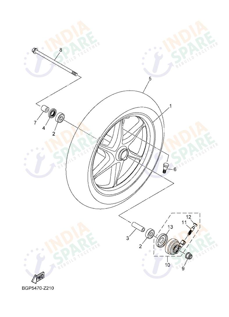 FRONT WHEEL